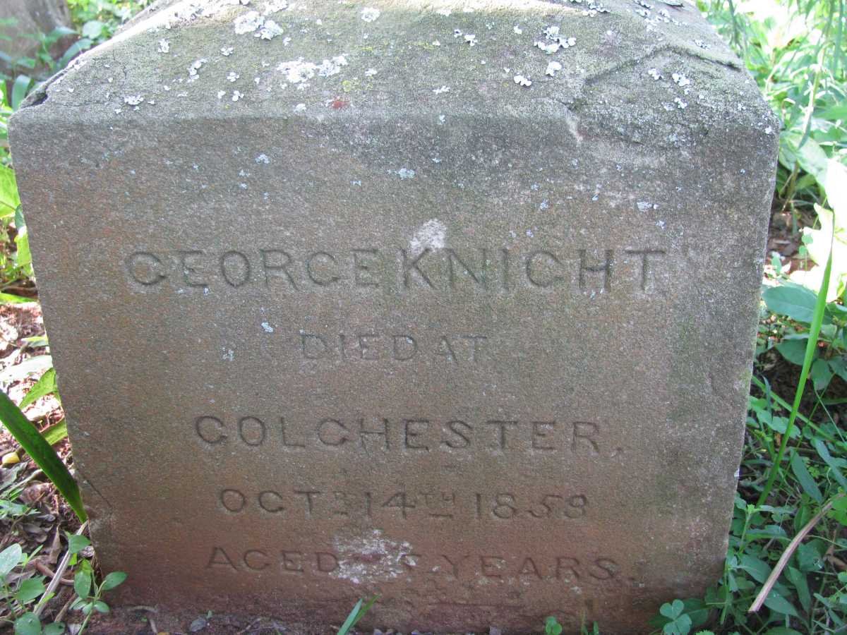 KNIGHT George -1859