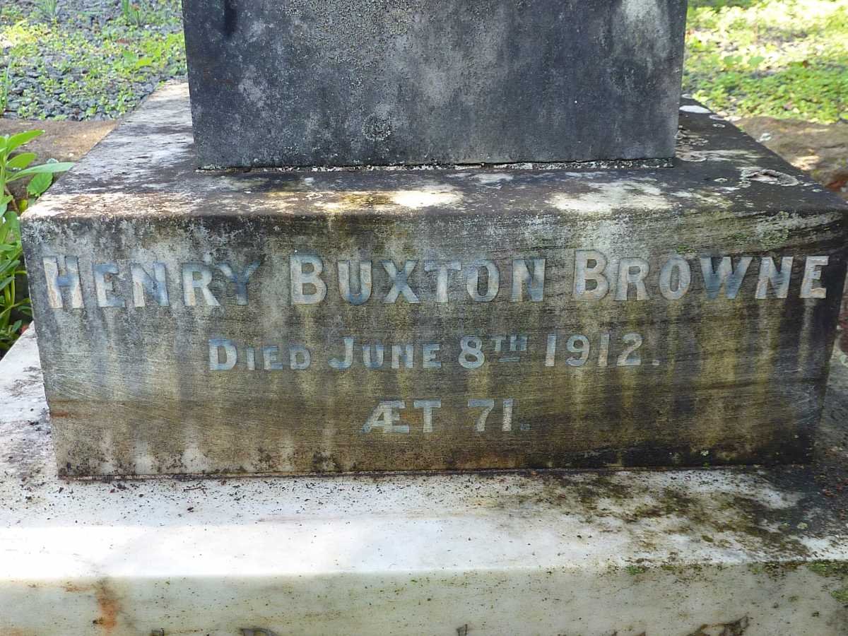 BROWNE Henry Buxton -1912