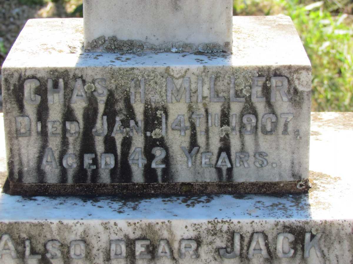 MILLER Chas. H. -1907