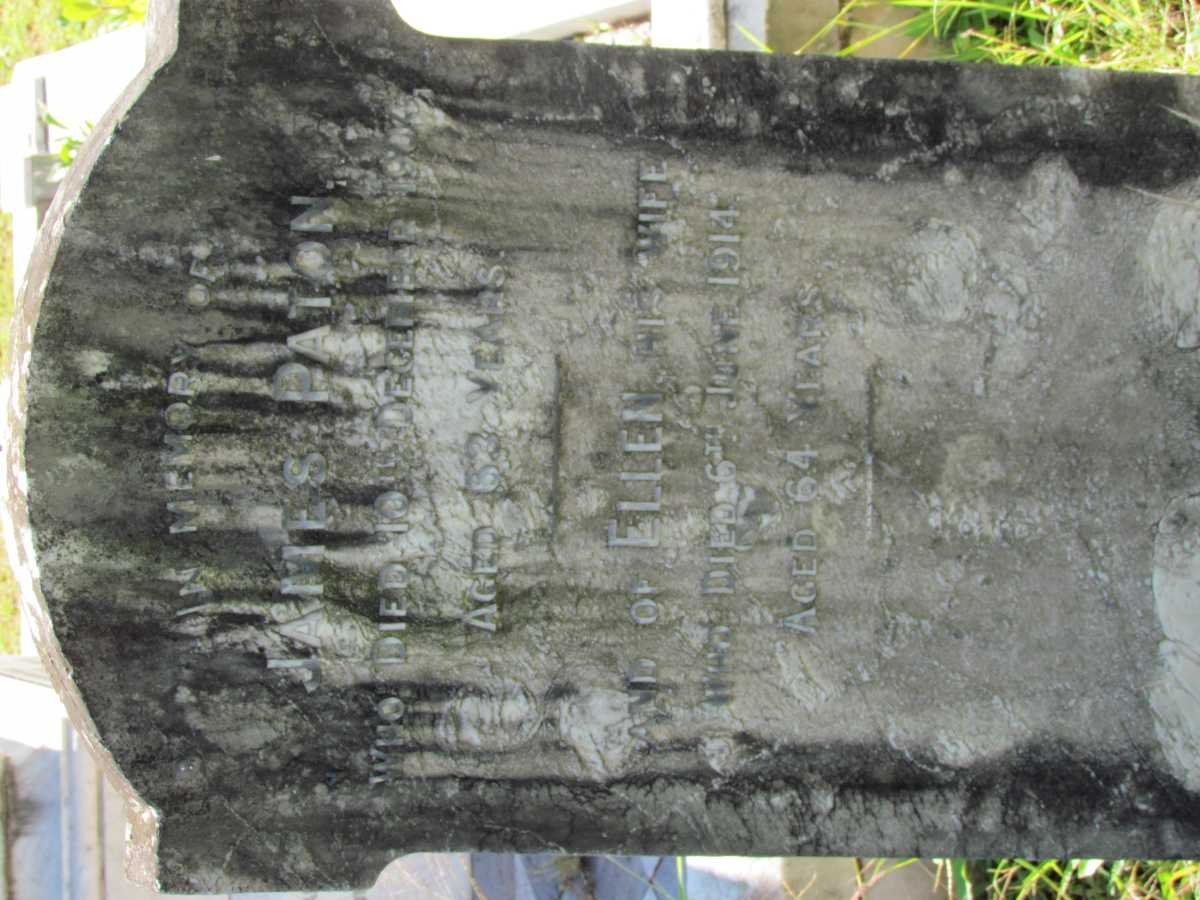 PATON James -1905 &amp; Ellen -1914