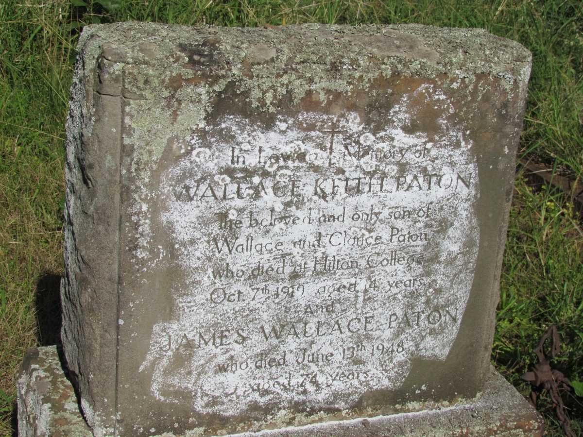 PATON Wallace Keith -1919 :: PATON James Wallace -1948
