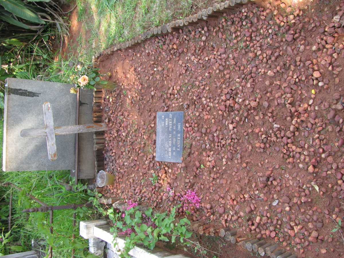 PHILLIP Abirubbam 1925-2001