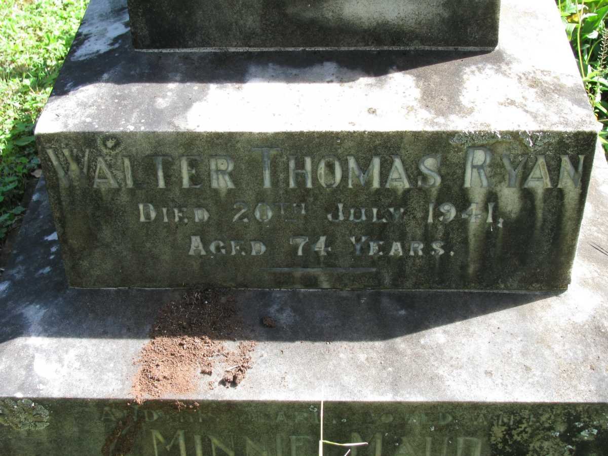 RYAN Walter Thomas -1941