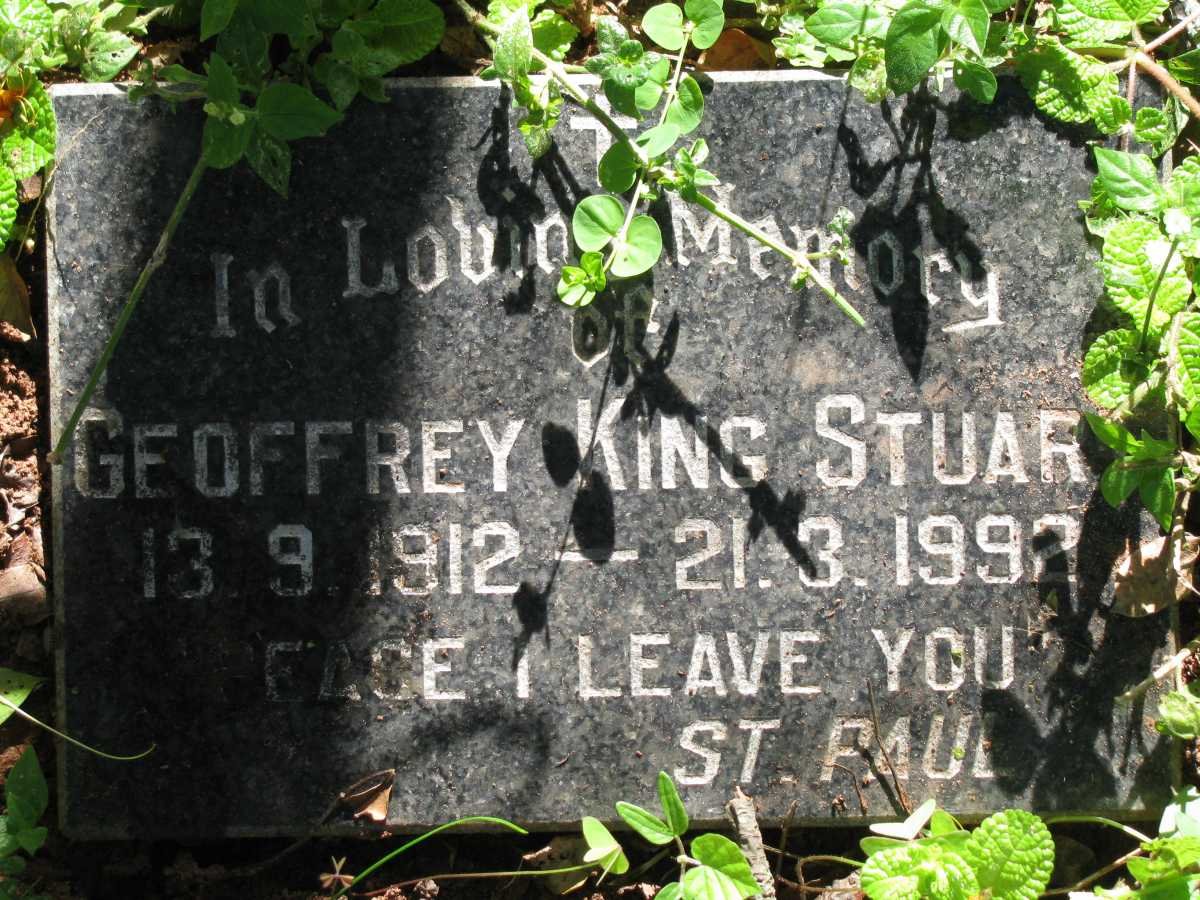 STUART Geoffrey King 1912-1992