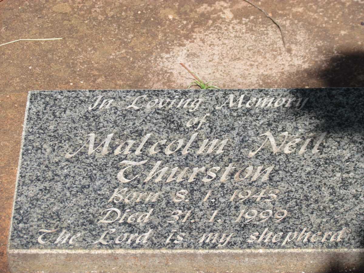 THURSTON Malcolm Neil 1943-1999