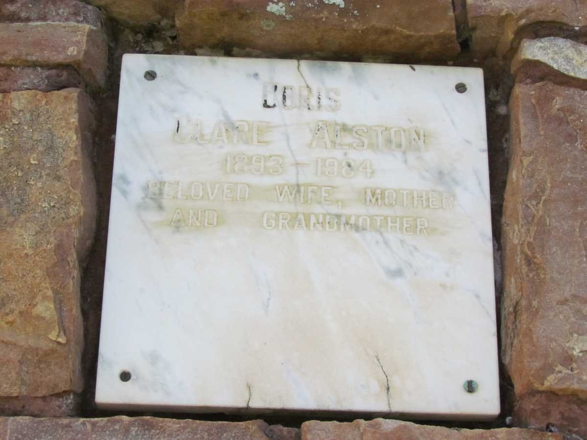 ALSTON Clare 1893-1984