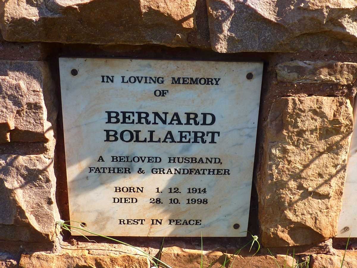 BOLLAERT Bernard 1914-1998