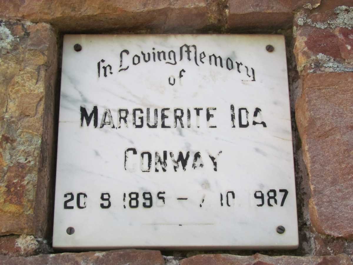 CONWAY Marguerite Ida 1895-1987