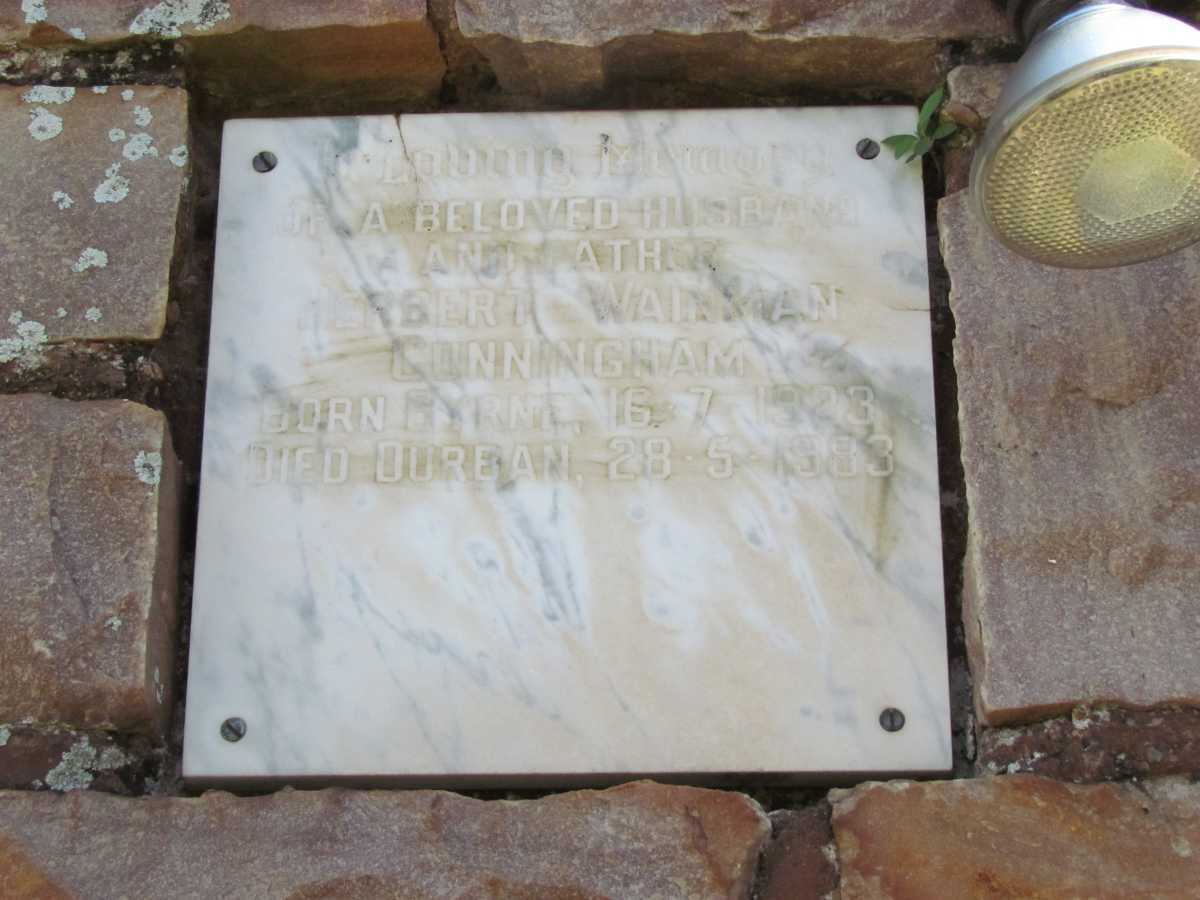 CUNNINGHAM Herbert Wa? 1923-1983