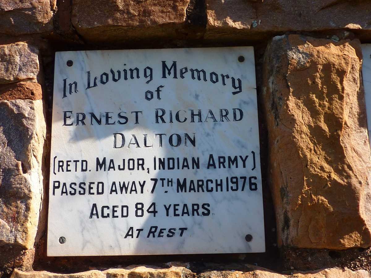 DALTON Ernest Richard -1976