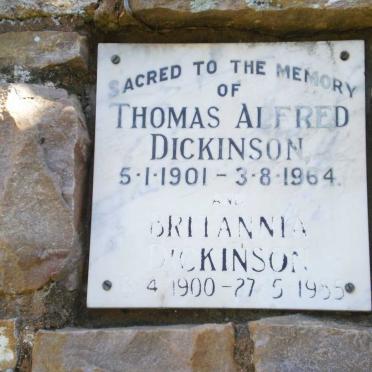 DICKINSON Thomas Alfred 1901-1964 &amp; Britannia 1900-1985