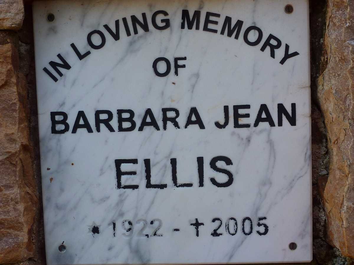 ELLIS Barbara Jean 1922-2005