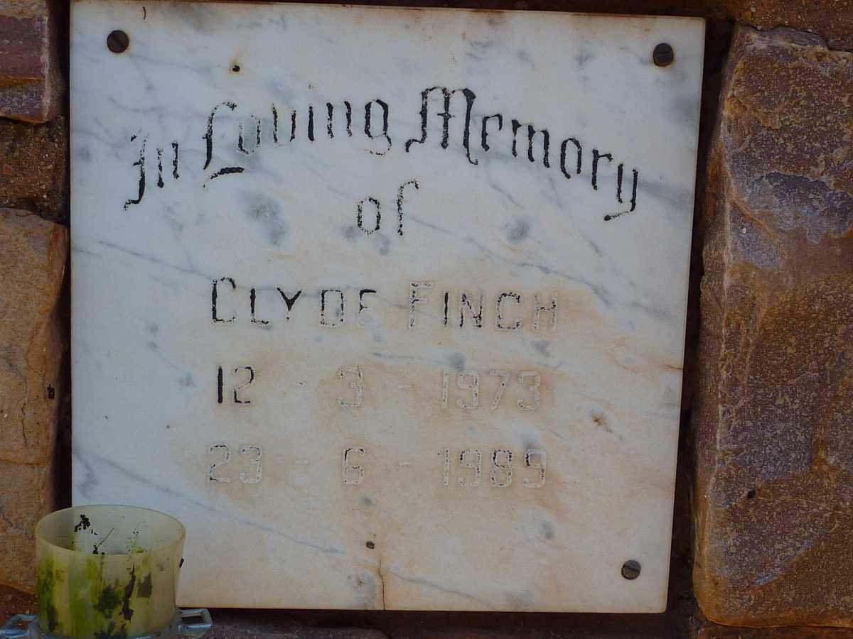 FINCH Clyde 1973-1989