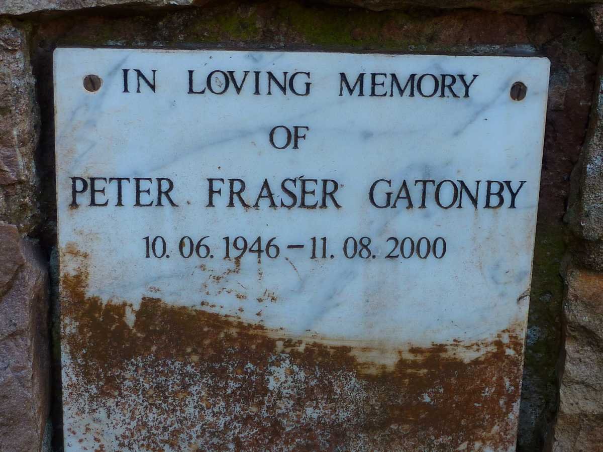 GATONBY Peter Fraser 1946-2000