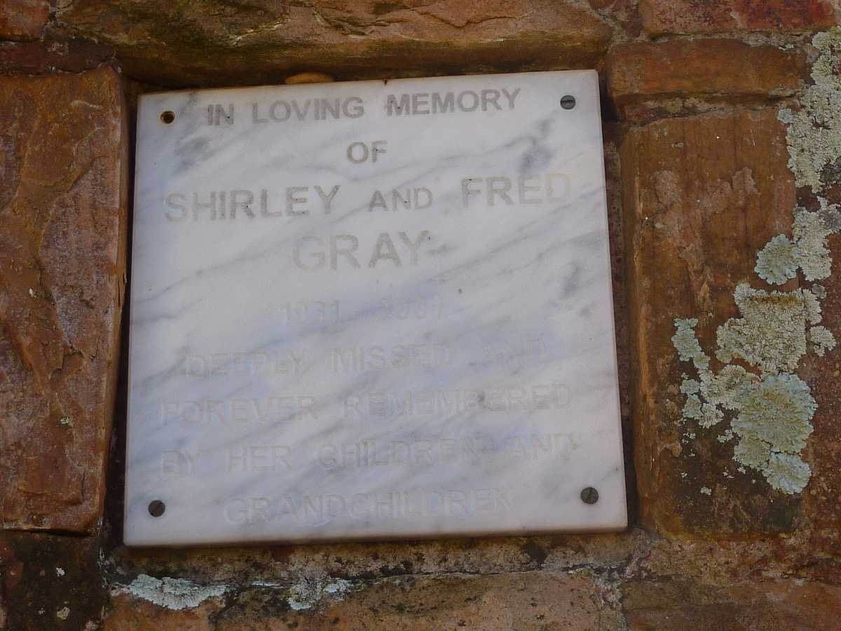 GRAY Fred &amp; Shirley