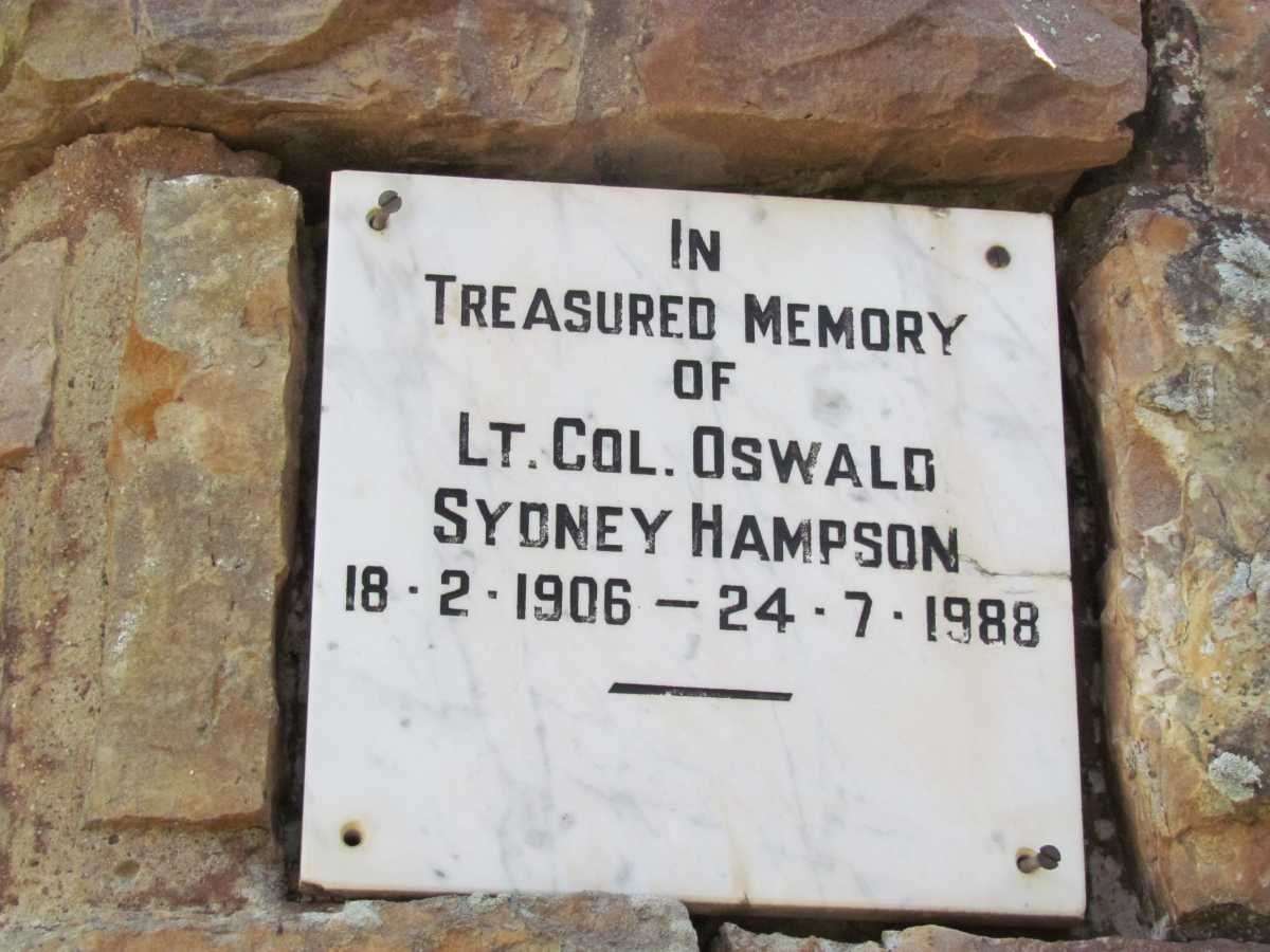 HAMPSON Oswald Sydney 1906-1988