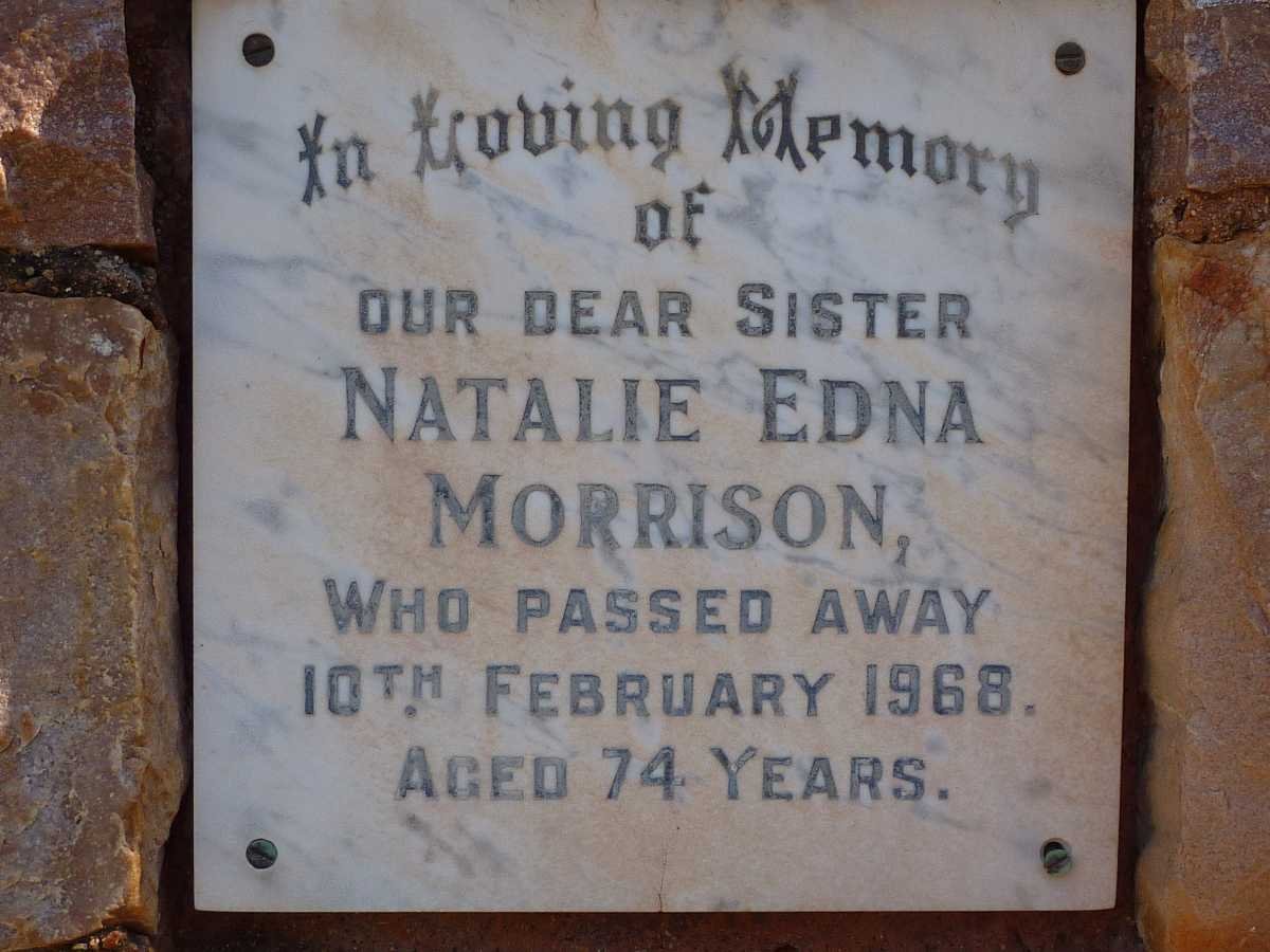 MORRISON Natalie Edna -1968