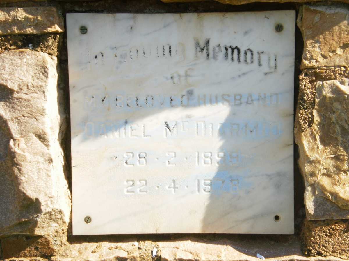 MCDIARMID Daniel 1899-1978