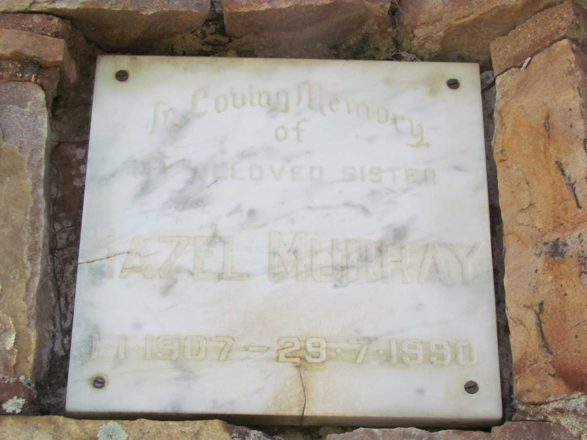 MURRAY Hazel 1907-1990
