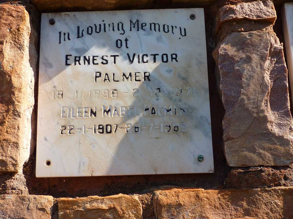 PALMER Ernest Victor 1898-1971 &amp; Eileen Mabel 1907-198?