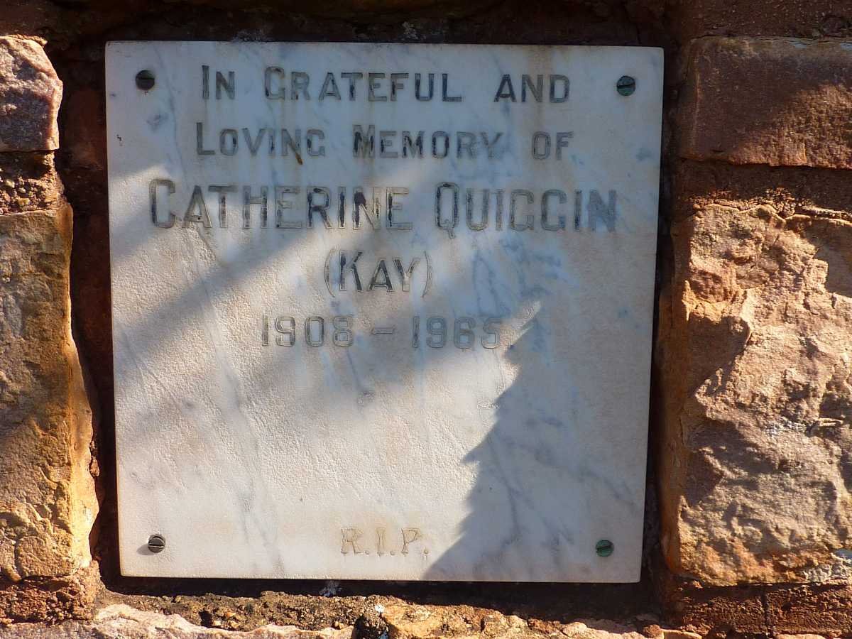 QUIGGIN Catherine 1908-1965
