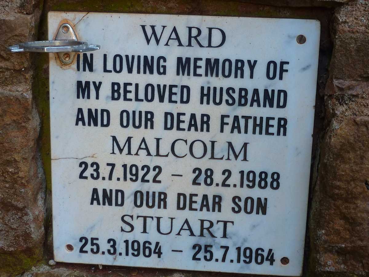 WARD Malcolm 1922-1988 :: WARD Stuart 1964-1964