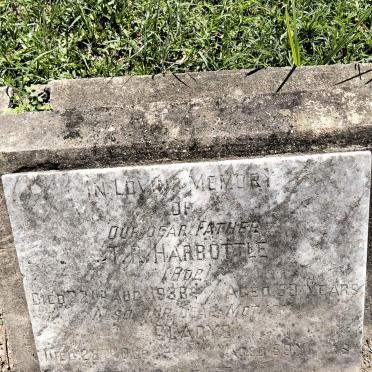 HARBOTTLE T.R. -1938 & Gladys -1956
