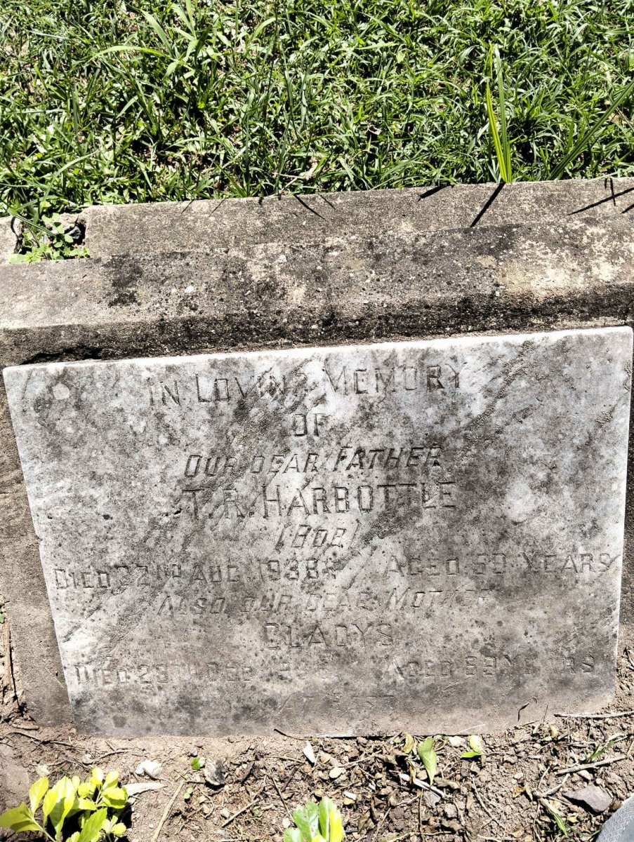 HARBOTTLE T.R. -1938 & Gladys -1956