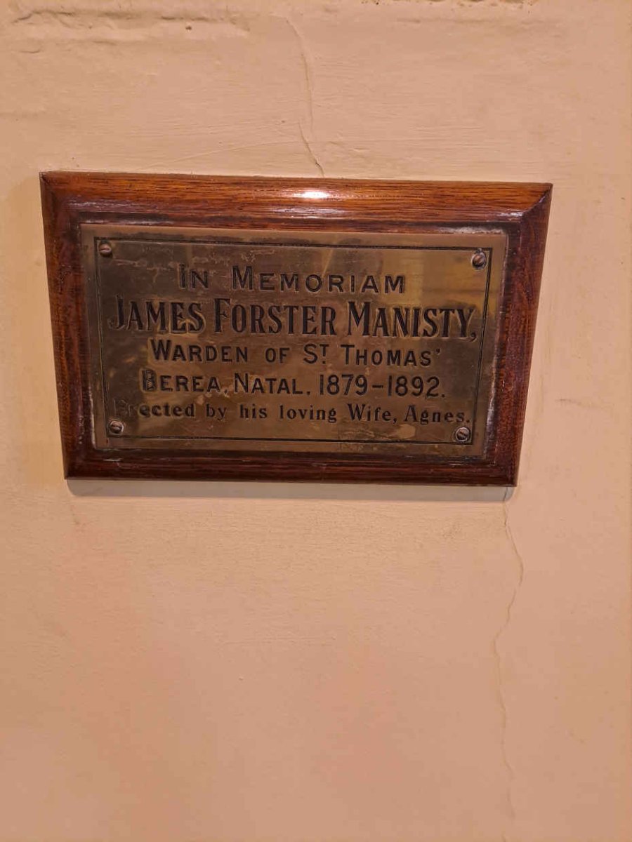 MANISTY James Forster 