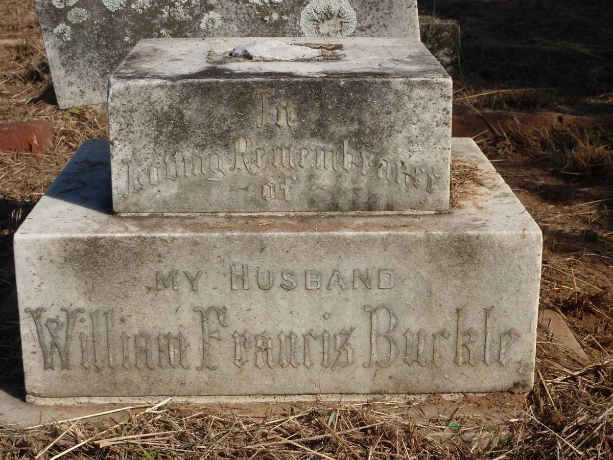 BURKLE William Francis -1922 &amp; Blanche Muriel -1943
