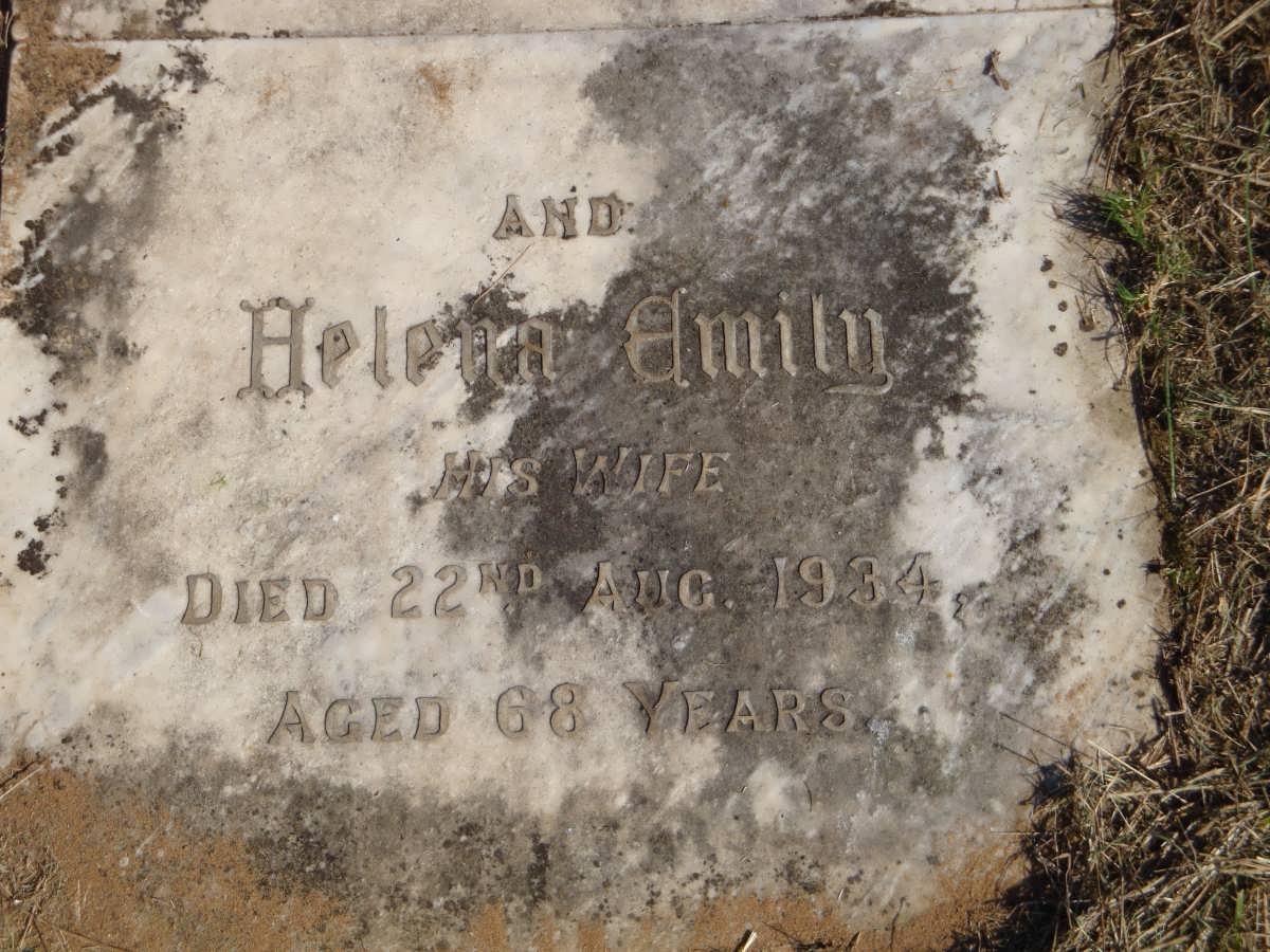 BROWN John -1914 &amp; Helen Emily -1934
