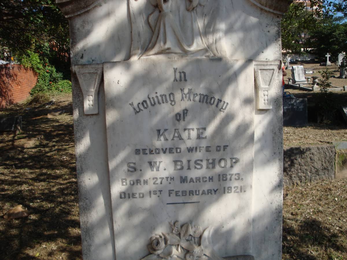BISHOP Kate 1873-1921 :: BISHOP Edward William -1954 &amp; Emily Kate Dot -1968