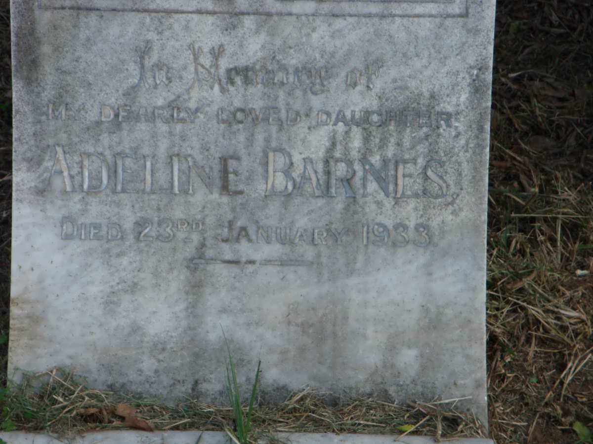 BARNES Adeline -1933