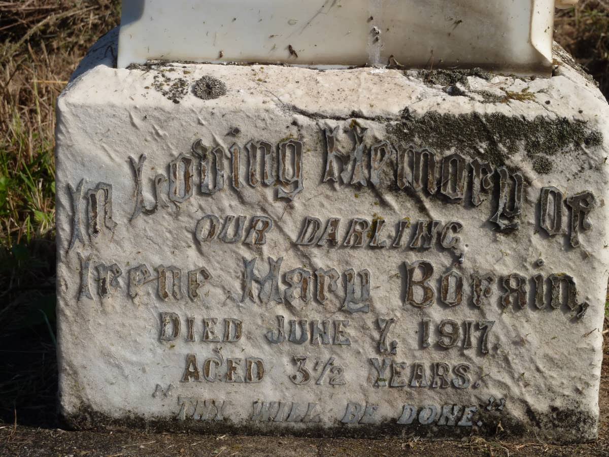 BORAIN Irene Mary -1917