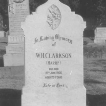 CLARKSON W.H. -1906