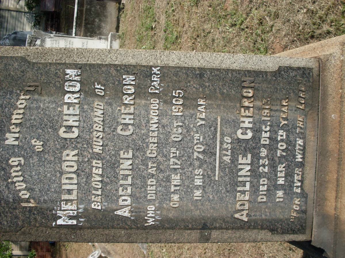 CHERON Melidor -1905 &amp; Adeline -1913 