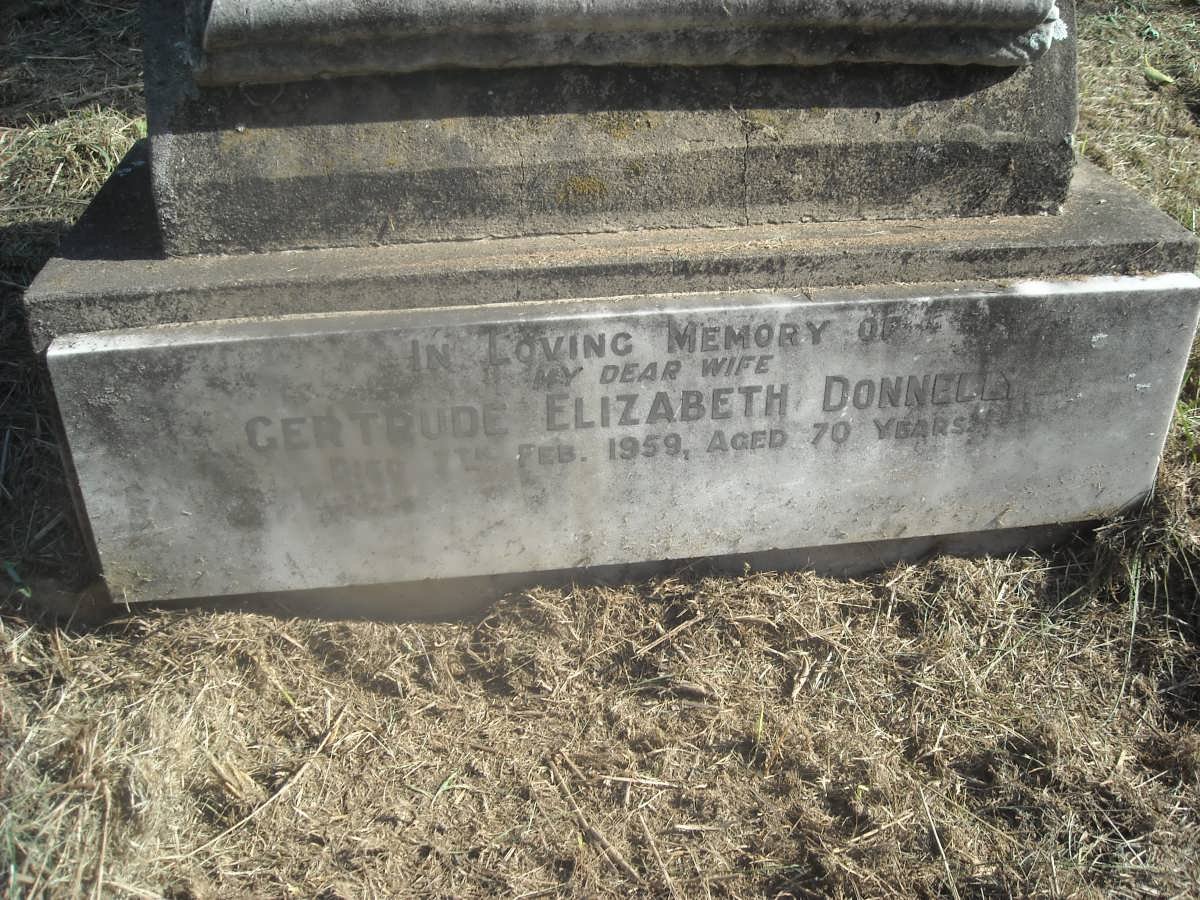 DONNELLY Gertrude Elizabeth -1959