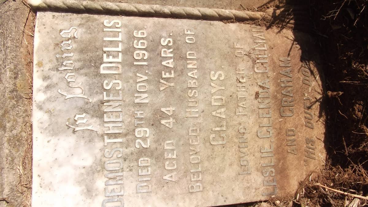 DELLIS Demosthenes -1966