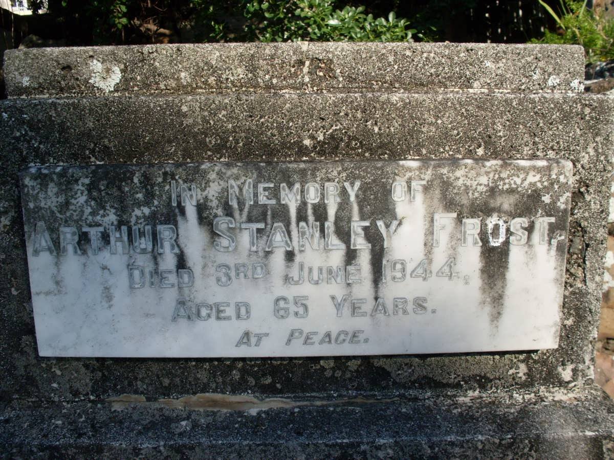 FROST Arthur Stanley -1944
