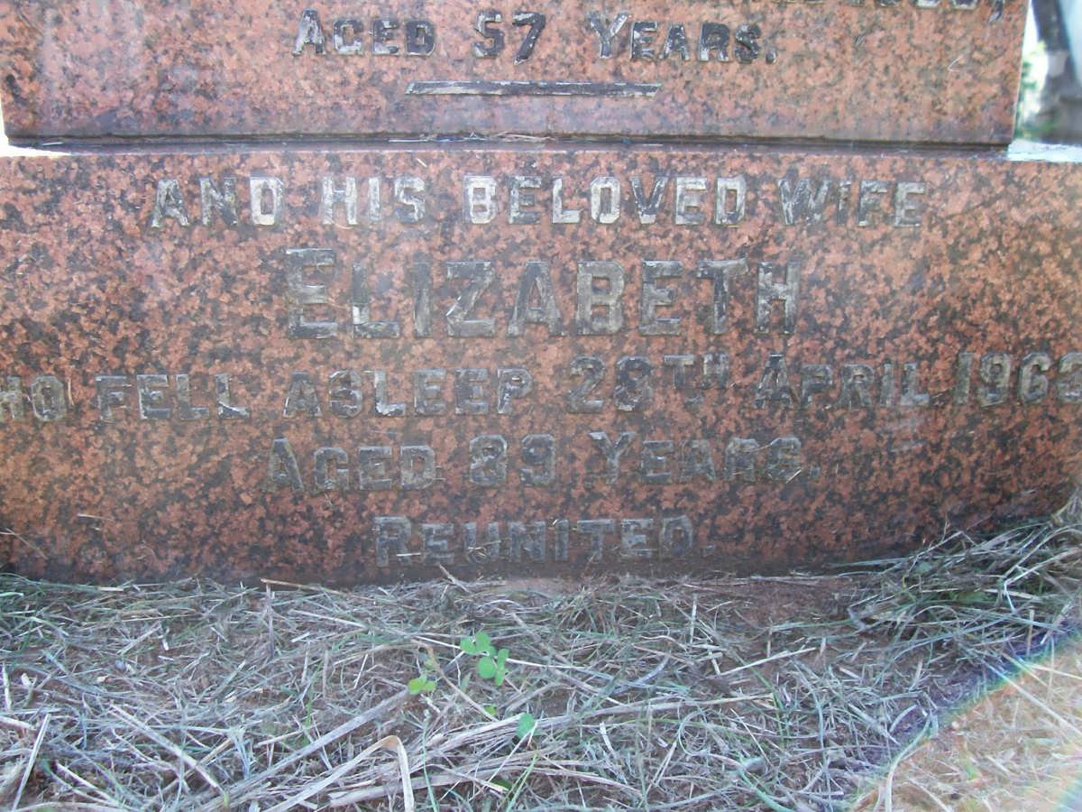 FORSYTH ? -1930 &amp; Elizabeth -1963
