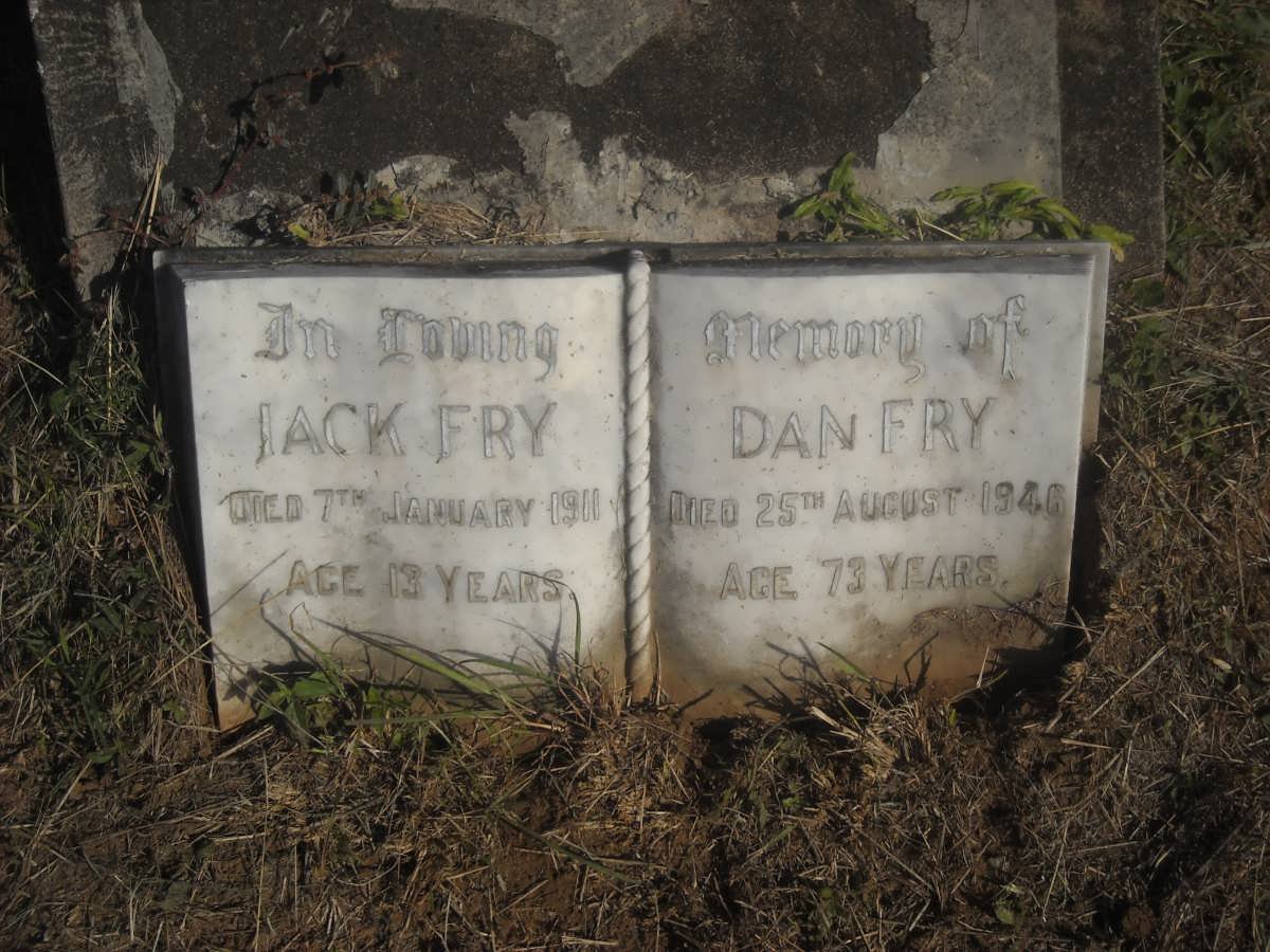 FRY Dan -1946 :: FRY Jack -1911