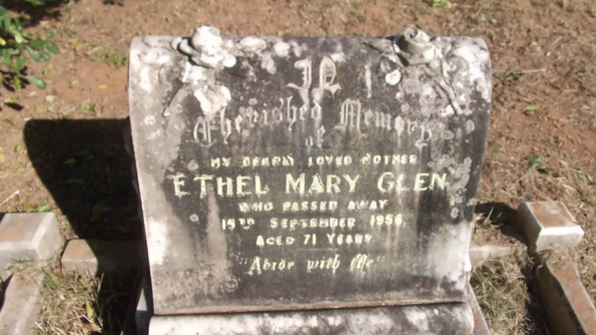 GLEN Ethel Mary -1956
