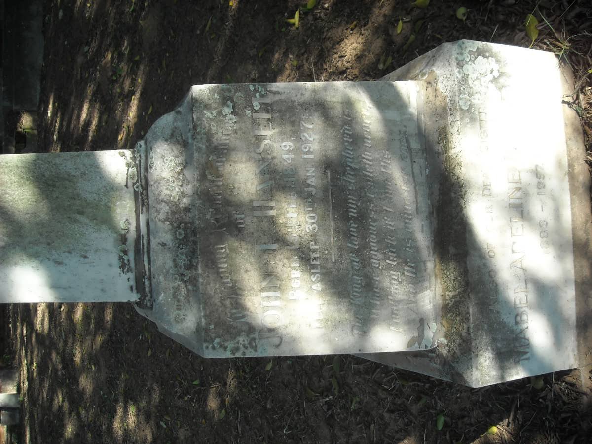 HANSELL John T. 1849-1927 :: HANSELL Mabel Adeline 1889-1957