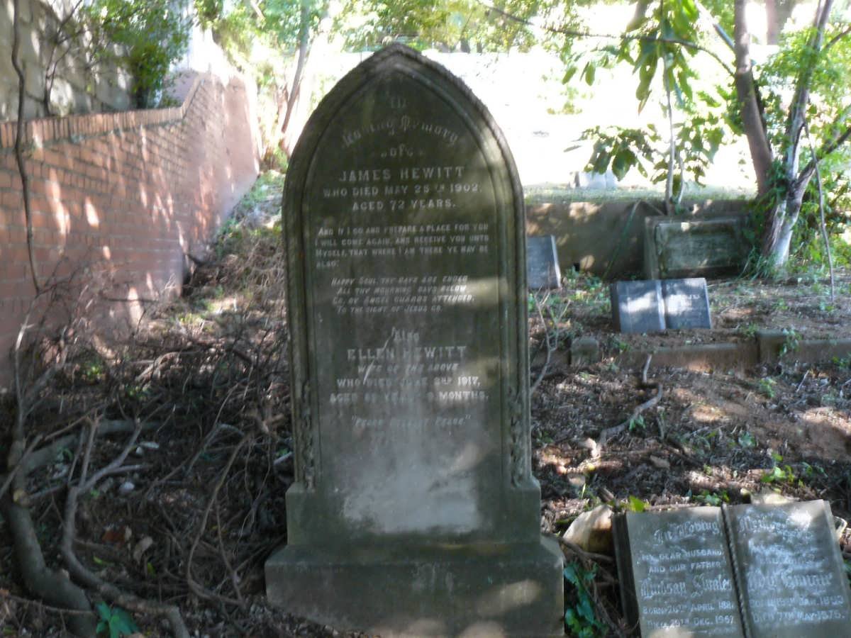HEWITT James -1902 &amp; Ellen -1917