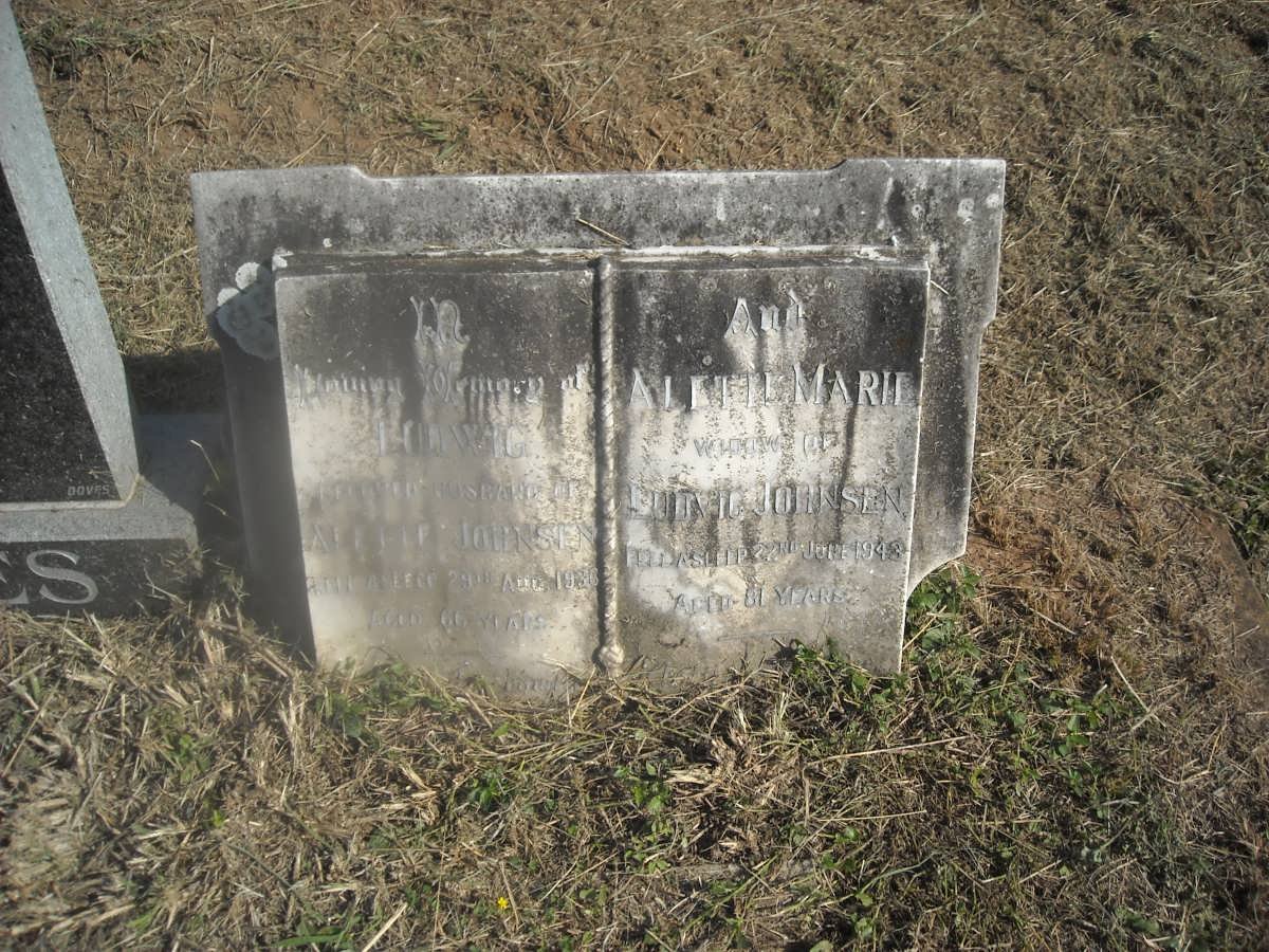 HUMFRYES Arthur George 1906-1991 &amp; Lily Alette -2005 :: JOHNSEN ? -193? &amp; Alette Marie -1943