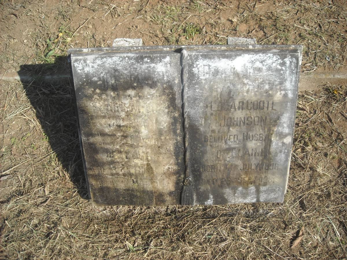 JOHNSON Logarcoote 1896-1981 &amp; Elaine