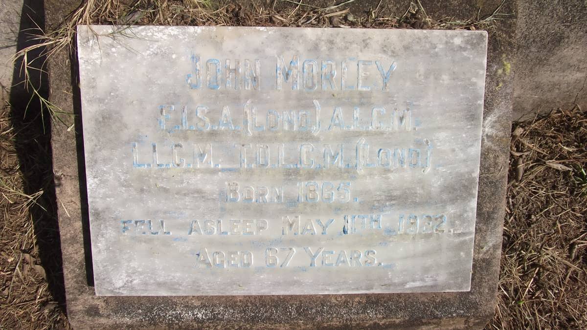 MORLEY John 1865-1932 &amp; Kate 1868-1942