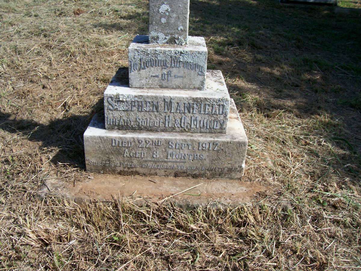 MUNDY Stephen Manfield -1917