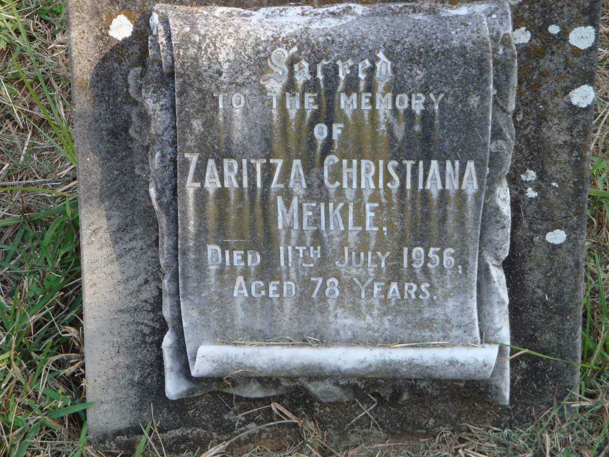 MEIKLE Zaritza Christiana -1956