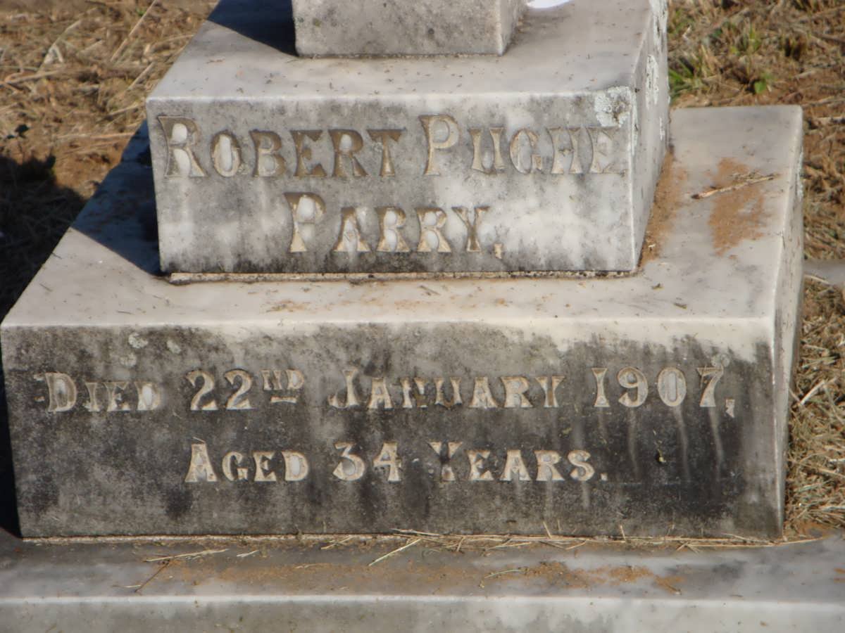 PARRY Robert Pughe -1907